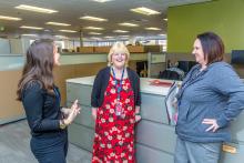 Ann Marie Goldsmith and her Port of Seattle coworkers