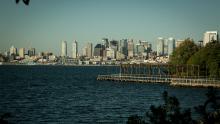 View of Downtown Seattle from West Seattle