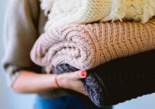 Chunky knit sweaters