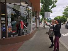 Storefront redesign in Renton