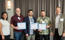 Steve Dumont, Joe Morton, Shawn Close receive Safety Engagement Award