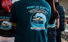 Employees attend the annual Community Giving Campaign kickoff luncheon