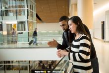 Passengers at the airport