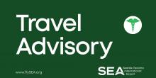 SEA travel advisory