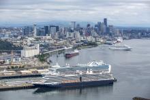 Cruise Ship in Seattle