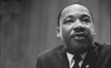 Image of Dr. Martin Luther King, Jr. from the National Archives