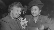 :Eleanor Roosevelt and Edith Sampson at United Nations in New York - National Arvhives and Records Administration