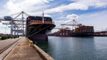 Maritime shipping terminal operations in Seattle