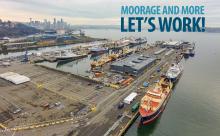 Ships at Terminal 91