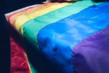 Pride rainbow flag
