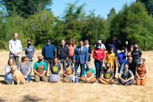 Port partners at Hilltop Park restoration event