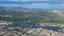 Aerial of Duwamish River