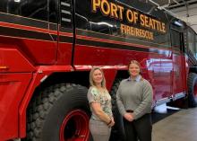 Firefighters Pagaduan and Gade