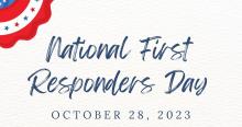 National First Responders Day 2023