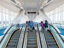 People in the terminal