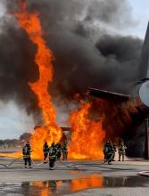 Port of Seattle Fire Department Annual Live Fire Training 2024 at DFW