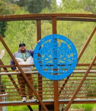 Ty Juvinel, at TI' awh-ah-dees Park in Kenmore