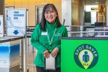 SEA Spot Saver employee