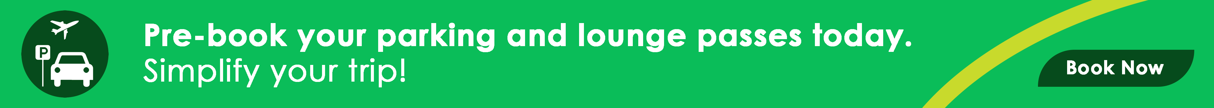 Pre-book your parking and lounge passes today.